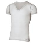 10/15は全品+P5% アンダーウェア(メンズ) ファイントラック ドライレイヤー ベーシック VネックT メンズ M ペイルグレー(PA)