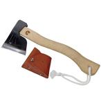 手斧・ノコギリ キャプテンスタッグ 全鋼馬斧 360 レザーカバー付