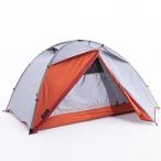 テント FORCLAZ キャンプ・トレッキング・登山用 テント 3シーズン用 自立式ドーム型 TREK 500 2人用 2人用 ライトグレー