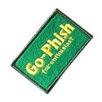 Go-Phish Go-Phish ベルクロワッペン M スクエア #2 グリーン