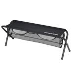  уличный стул Captain Stag большой место хранения есть складной bench BLK