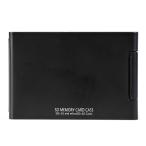 5/30-6/1は全品+P5% ケンコー SDメモリーカードケースAS 16枚収納(SDカード16枚+microSDカード16枚収納可能) ブラック