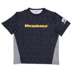 6/19-21. все товар +P5% рыбалка одежда Megabass GAME T-SHIRTS( игра футболка ) S черный 