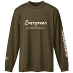 6/19-21. все товар +P5% рыбалка одежда Evergreen dry длинный футболка F модель L Army зеленый 