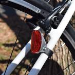 5/5は全品+P5% 自転車アクセサリー キャットアイ 502-9346 RR-165-GS3R + BS-3 シートステー取付 サイクル/自転車 グレー