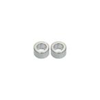 自転車アクセサリー GIZA PRODUCTS 6mm アルミ スペーサーセット シルバー