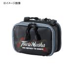 5/30-6/1は全品+P5% タックルバッグ 釣武者 TMバリアスポーチ ショート ブラック×グレー