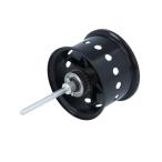 リールカスタムパーツ アベイル シマノ 21カルカッタコンクエスト100/101用 マイクロキャストスプール 21CNQ18R ブラック