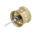 リールカスタムパーツ アベイル シマノ 21カルカッタコンクエスト100/101用 マイクロキャストスプール 21CNQ18R シャンパン