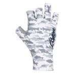 フィッシンググローブ オーナー サンブロック マルチグローブ C’ultiva L/XL ホワイトフィッシュカモ