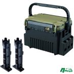 【店内全品+P5%】 タックルボックス メイホウ VS-7090N×ロッドスタンド BM-250 Light お得な3セット クリアブラック×ブラック