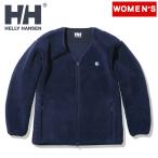 3/20-22は+P5% ジャケット(レディース) ヘリーハンセン ファイバーパイル カーディガン ユニセックス WM ネイビー