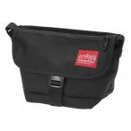 Manhattan Portage Nylon Messenger Bag Flap Zipper Pocket ONE SIZE Black(1000)