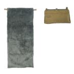 ショッピングアウトドアチェア アウトドアチェア POST GENERAL(ポストジェネラル CHAIR COVER BLANKET チェアカバーブランケット ウルフブラウン×グレー