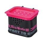  рыболовный . человек TsuriMusha осушитель корм BOX розовый × черный 