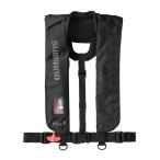 フローティングベスト シマノ VF-051K ラフトエアジャケット タイプA 遊漁船(釣り船)対応 フリー フルブラック