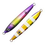 ジギング・タコベイト イッセイ 海太郎 ネコメタル 180g #050 ゴールドレインボーゼブラ