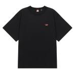 7/5.6は全品+P5% トップス(メンズ) ナンガ エコ ハイブリッド ボックス ロゴ エンブロイダリー ティー L ブラック
