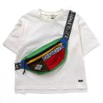 トップス F.O.KIDS Kid’s ボディバッグ ドッキング Tシャツ キッズ 120 キナリ