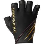 フィッシンググローブ ダイワ DG-1124TW トーナメント 防寒グローブ 5本カット M ブラック