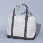 【店内全品+P5%】 トートバッグ ORCIVAL 25春夏 TOTE BAG MIDDLE(トートバッグ・中) ONE SIZE ICE GREY×CHARCOAL