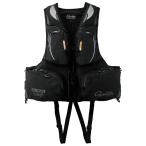 フローティングベスト がまかつ アルテマシールドプロFTベスト GM2183 L ブラック×カーボンブラック