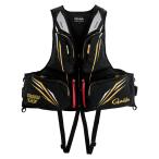 【8/31まで全品+P5%】 フィッシングベスト がまかつ GM6005 アルテマシールドプロFTベスト L ブラック