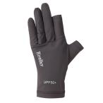 フィッシンググローブ リバレイ RV UVカットフィッシンググローブ2C M グレー