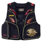 【8/5まで全品+P5%】 渓流仕掛け・淡水仕掛け サンライン S-DRY鮎ベスト M ブラック