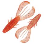 メジャークラフト ラッキークロー 3.2インチ #001 最強オレンジ