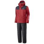 ショッピングレインウェア 釣り用防寒レインウェア シマノ RB-077Y ベーシックハイロフト レインスーツ 01 M ワインレッド