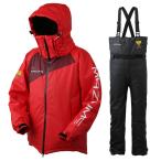 ショッピングレインウェア 釣り用防寒レインウェア マズメ mazume ROUGH WATER ALL WEATHER SUIT L レッド