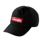 フィッシングウェア がまかつ ベーシックレインキャップ(BOXロゴ) GM9127 M ブラック×レッド