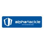  Alpha Tackle Alpha Tackle alphatackle стикер BL/WHT модель 01