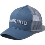6/19-21. все товар +P5% рыбалка одежда Shimano CA-061Y стандартный сетчатая кепка S голубой серый 
