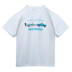 フィッシングウェア シマノ SH-023Z ドライグラフィックTシャツ L エクスプローラーズ ホワイト