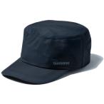フィッシングウェア シマノ CA-085Z レインワークキャップ L ブラック