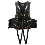 フィッシングベスト がまかつ (予約3月発売)フローティングベスト GM6007 LL ブラック×ゴールド