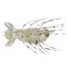 バス釣り用ソフトルアー エバーグリーン フラッターギズモ 38mm #38 モエビ