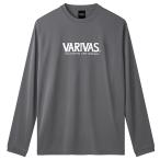 6/19-21. все товар +P5% рыбалка одежда Varivas VARIVAS dry длинный футболка VAT-51 L уголь 