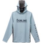 6/19-21. все товар +P5% рыбалка одежда Sunline BUG OFF Quick do жизнь -ti-LL светло-серый 
