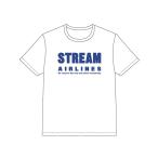 6/19-21. все товар +P5% рыбалка рубашка Stream Trail STREAM AIRLINES( Stream Eara in z) футболка L White