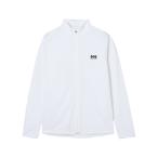 サマーウェア(メンズ) ヘリーハンセン ロングスリーブ フルジップ ラッシュガード L クリアホワイト(CW)