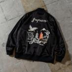 3/15全品+P5% アウター(メンズ) TAION ノンダウン ジャパンスペシャル リバーシブル スカジャンジャケット L D.NVY×BK