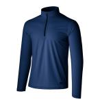 トップス(メンズ) ファイントラック ドラウトシェードジップネック メンズ S NAVY