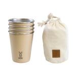 カップ DOD ヨッツスタック・ウサカップ 350ml タン