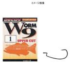 フック・シンカー・オモリ カツイチ ワ-ム9 アッパーカット #6 NS Black