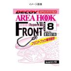 フック・シンカー・オモリ カツイチ エリアフックタイプVII フロント #12 NS Black