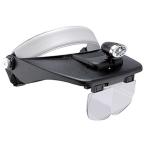 5/30-6/1は全品+P5% 光学機器 ケンコー NEWヘッドルーペ KHD-50N BK