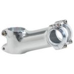 7/18.19は全品+P5% 自転車用品 GIZA PRODUCTS MS-28 アヘッドステム クランプ径25.4mm 100mm シルバー 73/107度